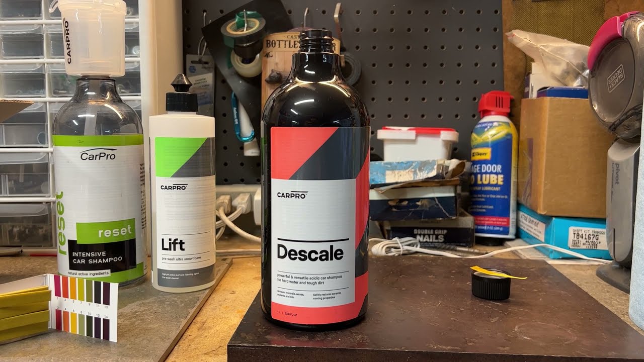 CarPro Descale - What is the pH? #shorts 